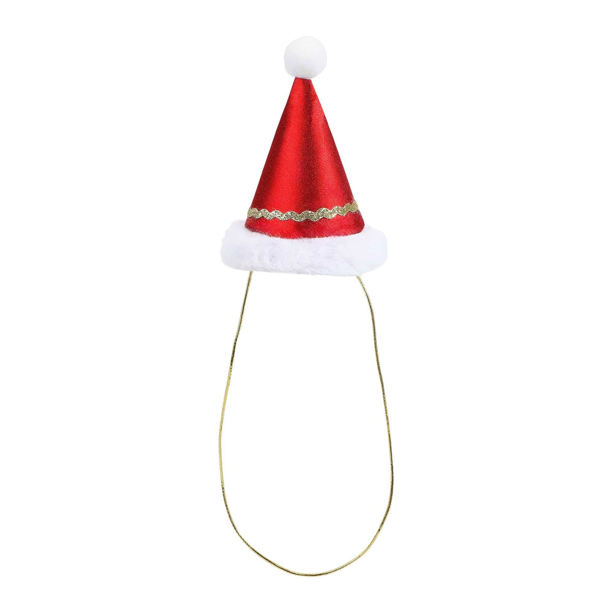 X8 MINI SANTA PARTY HATS