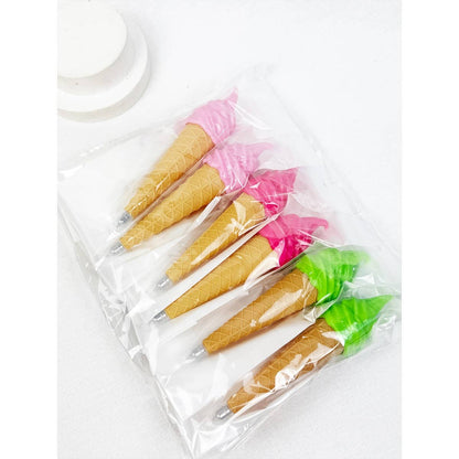 Ice Cream Shape Ballpoint Pens - Winterberries