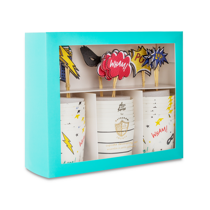SUPERHERO CUPCAKE DECORATING SET - Winterberries