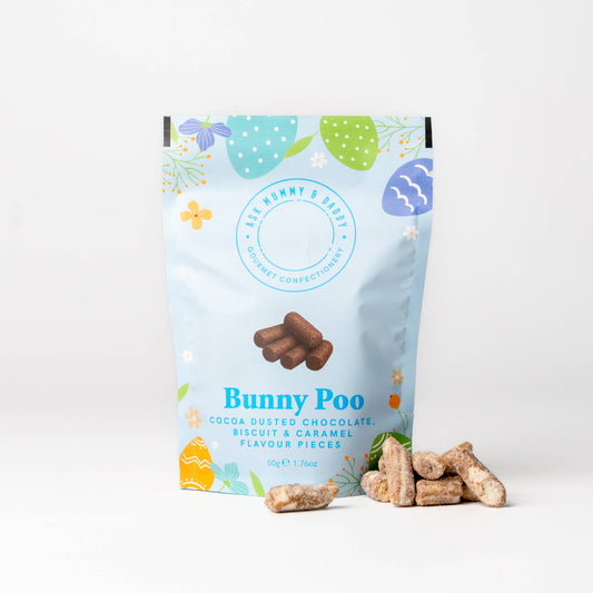 Bunny Poo - Salted Caramel Chocolate Nibbles - Winterberries