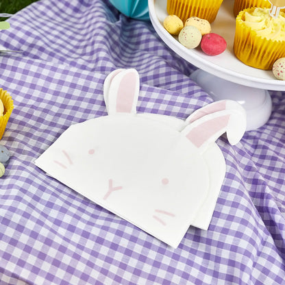 Bunny Paper Napkin 16 Pack - Winterberries