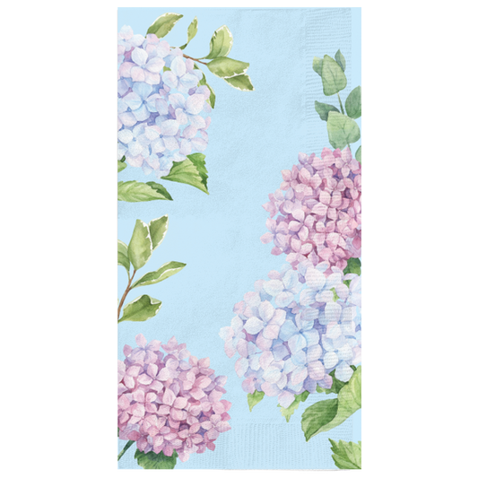 X20 HYDRANGEA FOIL PAPER NAPKINS