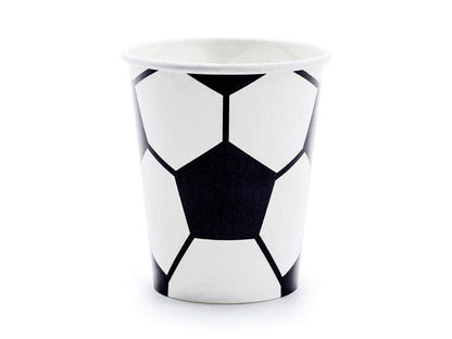 Partydeco Football Party Cups x 6