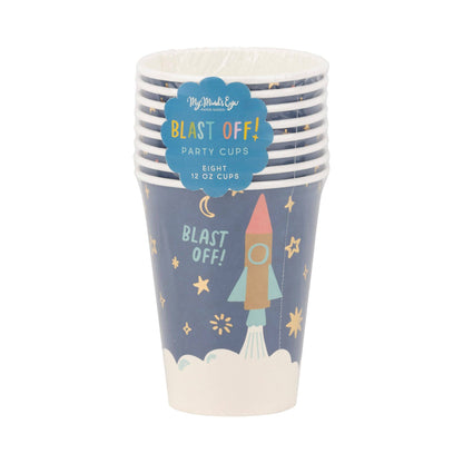 SPC1111 - Space Paper Party Cups - Winterberries