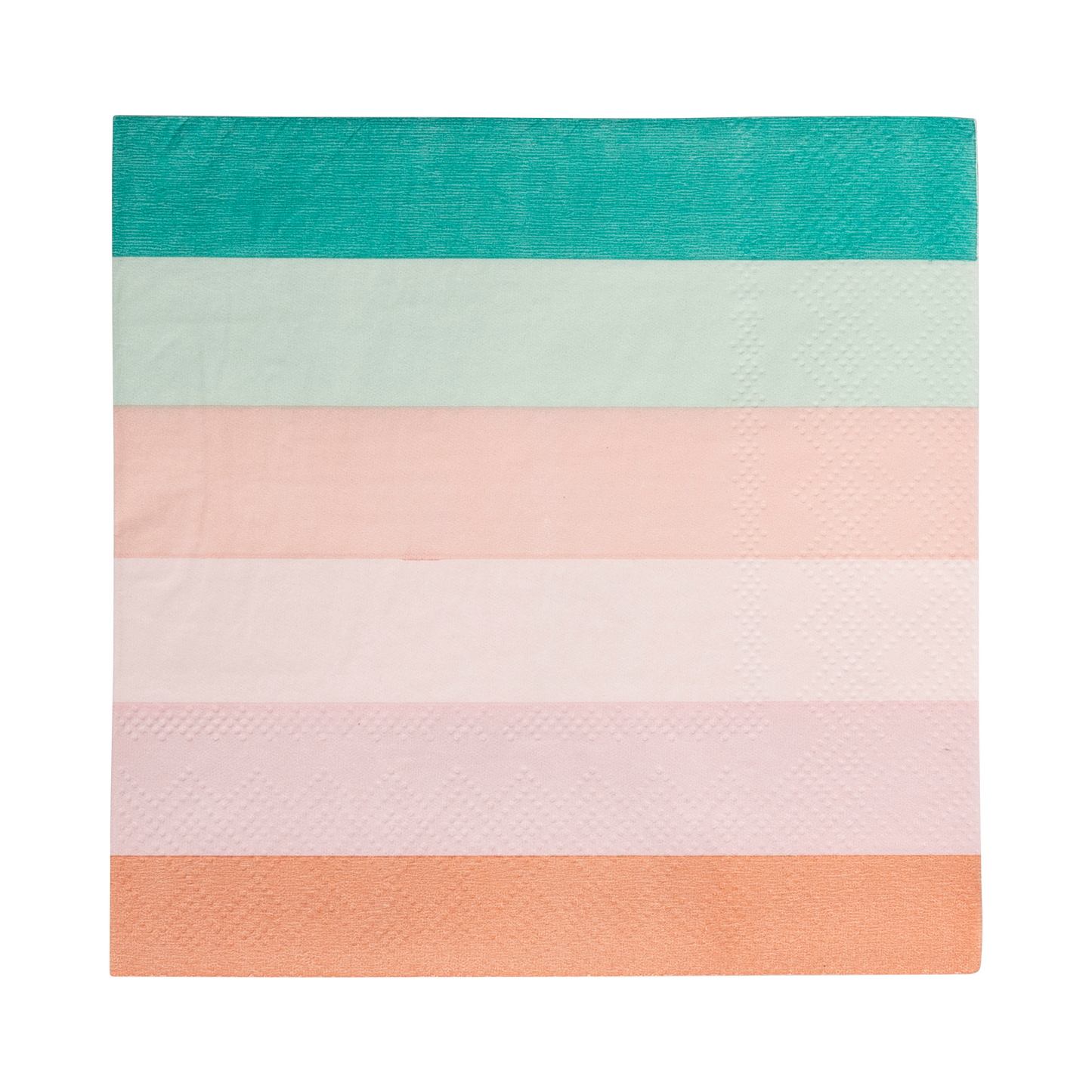 PLMER38 - Mermaid Stripes Cocktail Napkin - Winterberries
