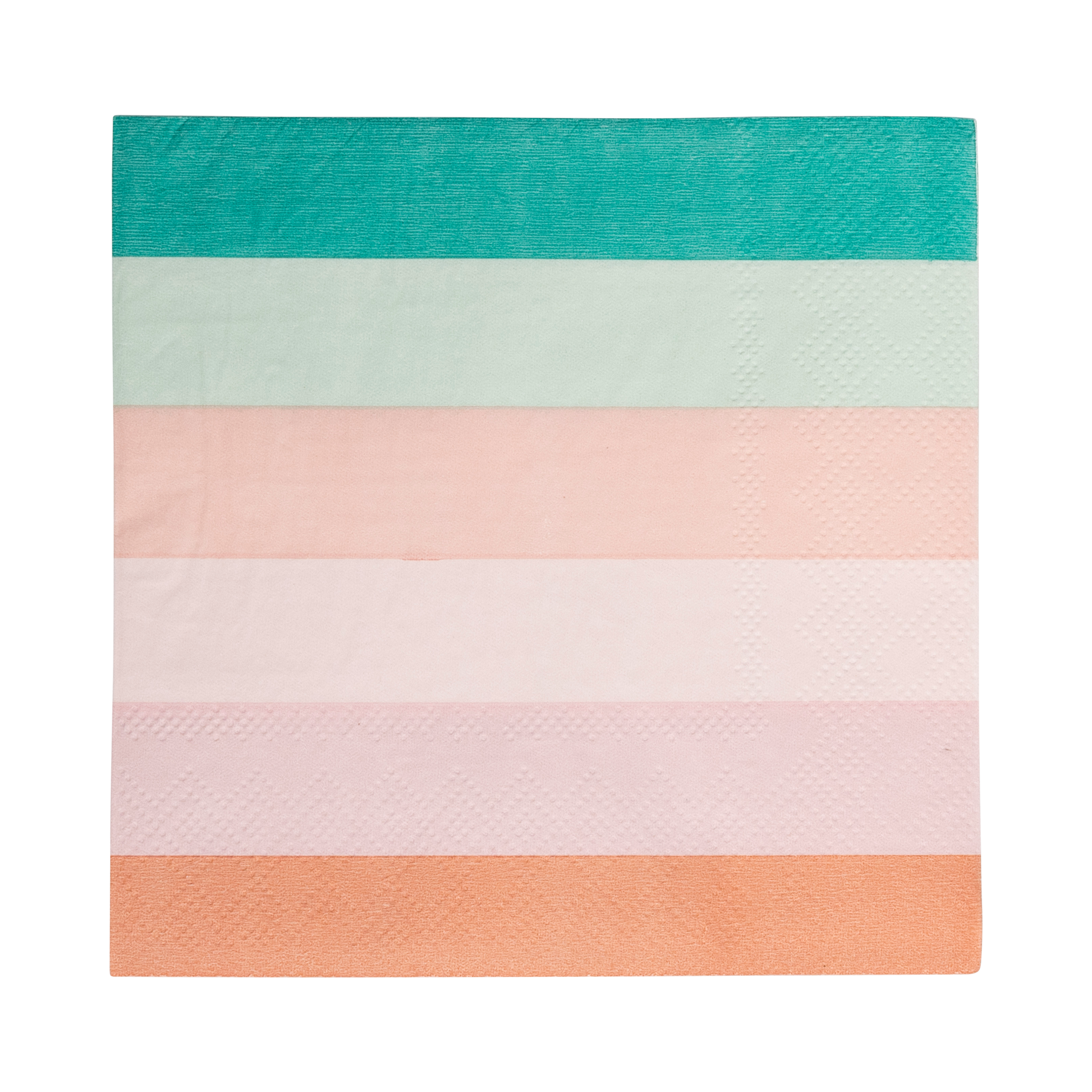 PLMER38 - Mermaid Stripes Cocktail Napkin - Winterberries