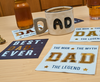 X26 BEST DAD EVER PAPER NAPKINS