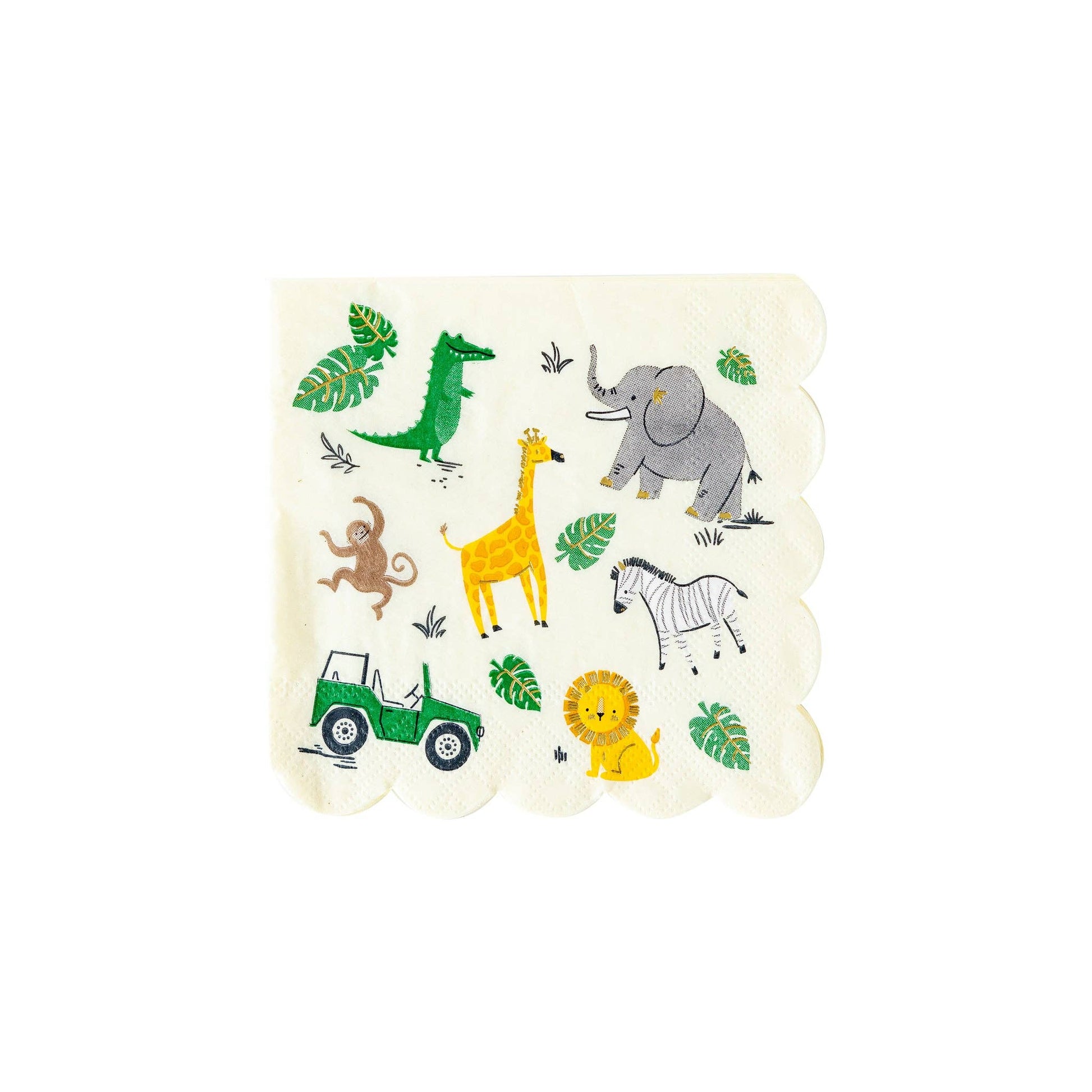 SAF938 -  Safari Cocktail Paper Napkin - Winterberries