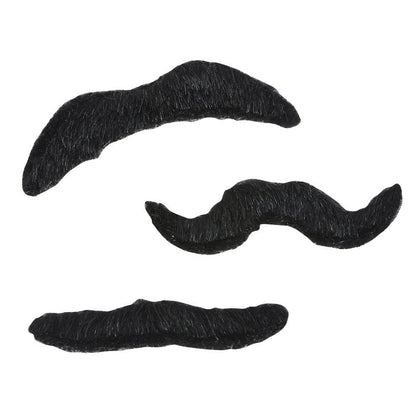 3.5" 3 PC MUSTACHE SET - Winterberries