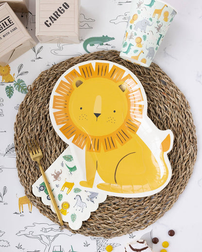 SAF938 -  Safari Cocktail Paper Napkin - Winterberries