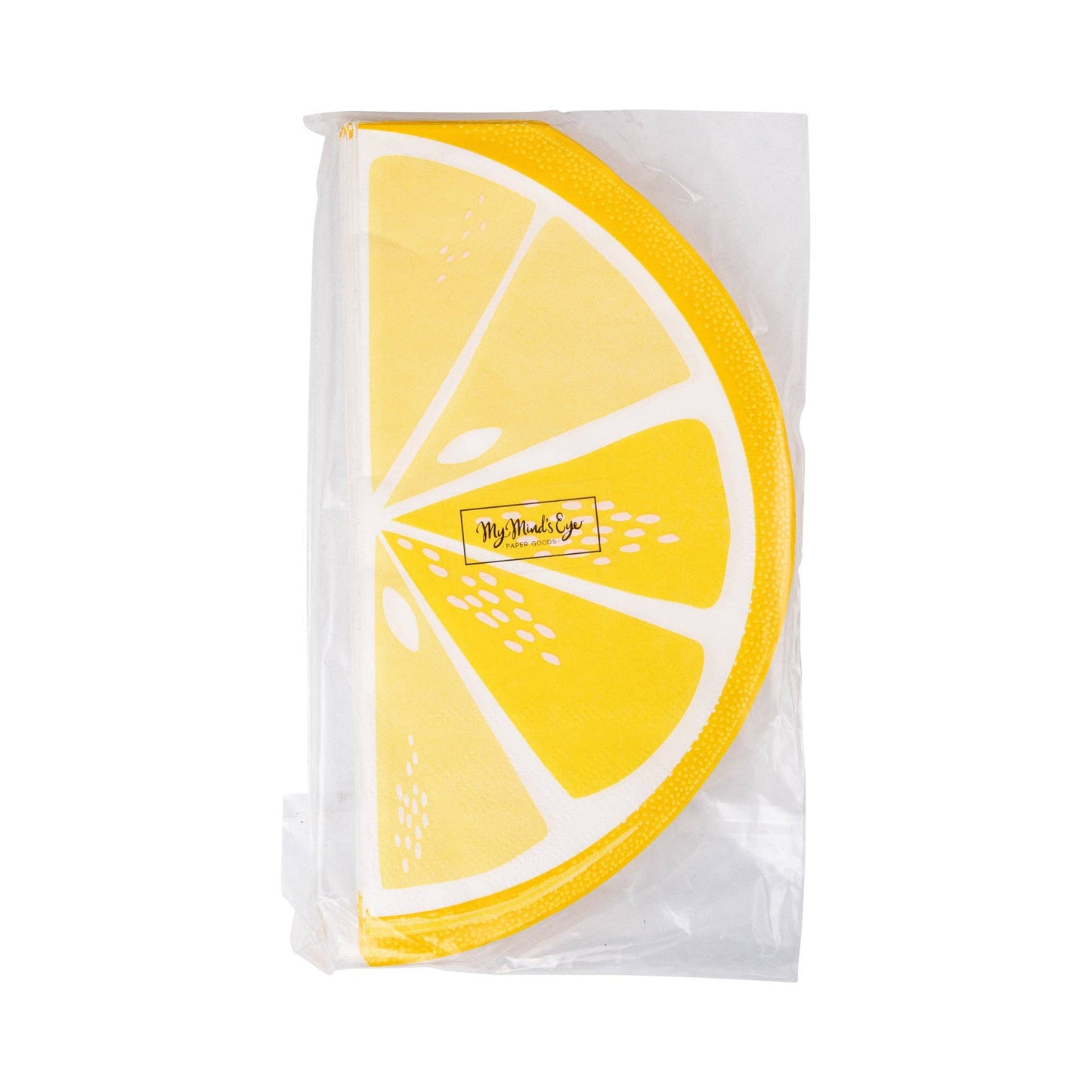 LEM1138 - Lemon Slice Dinner Napkin - Winterberries