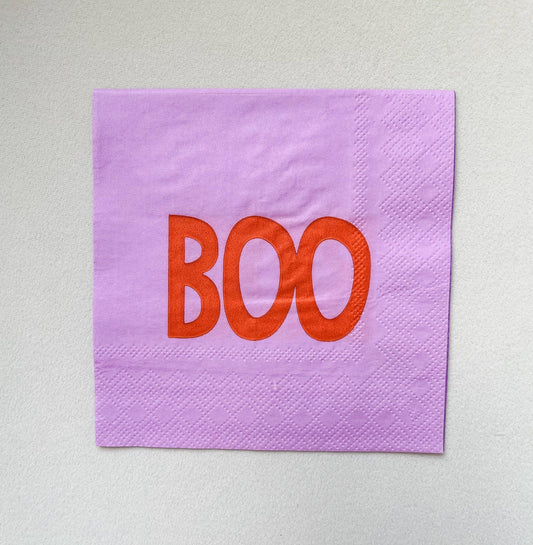 X8 BOO NAPKINS - Winterberries