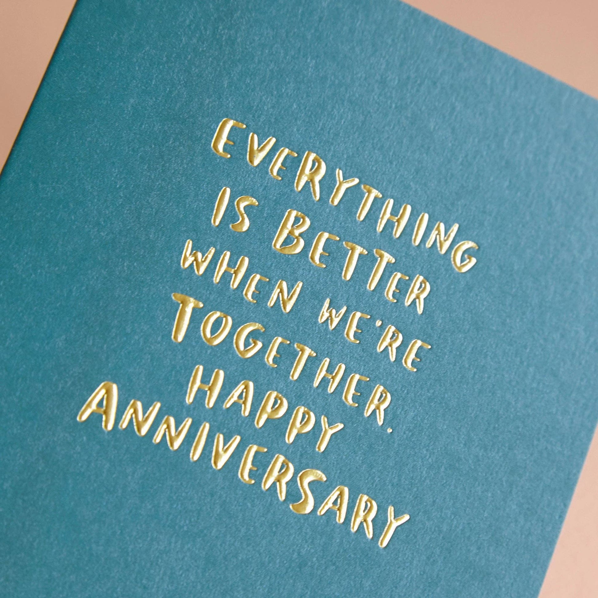 Everything is better when we're together. Happy Anniversary' (WHM16) - Winterberries