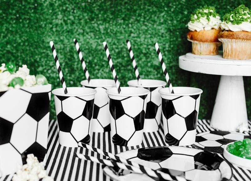 Partydeco Football Party Cups x 6