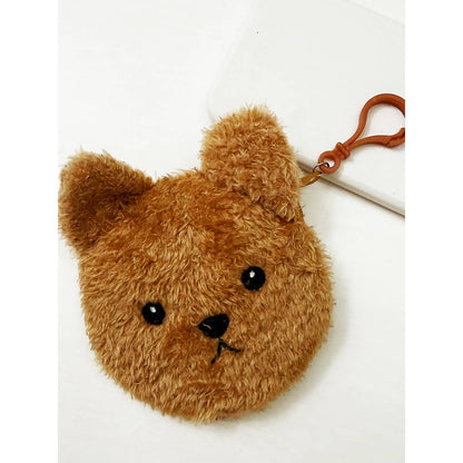 Animal Plush Coin Purse Key Chain - Winterberries