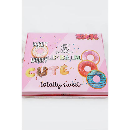 Donut Lip Balm Set - Winterberries