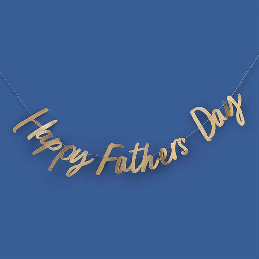 Happy Fathers Day' Banner 2M - Winterberries