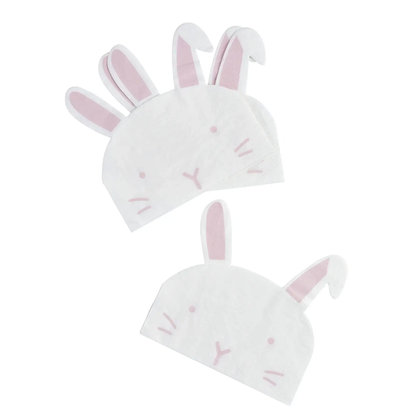 Bunny Paper Napkin 16 Pack - Winterberries