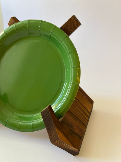 x24 Green Plates - Winterberries