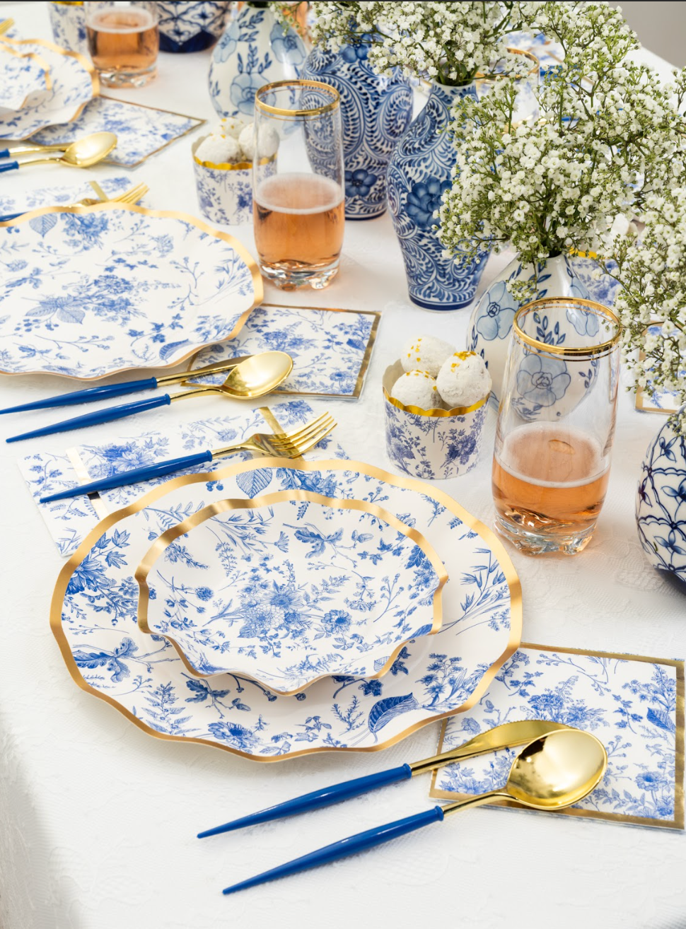 x20 CHINA INSPIRED PAPER NAPKINS