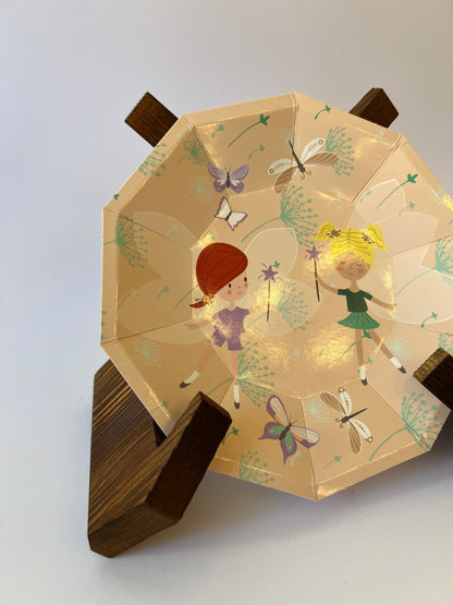 x8 MAGICAL FAIRIES PAPER PLATES - Winterberries