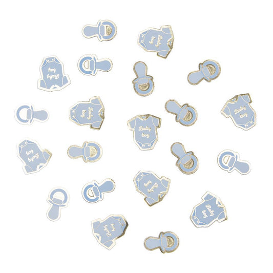'BABY BOY' BLUE TABLE CONFETTI