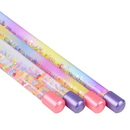 12" GLITTER WATER BATON - Winterberries