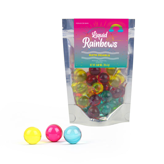 Liquid Spirit Rainbow Bath Pearls - Winterberries