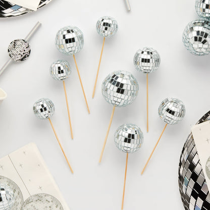 DISCO BALL CAKE TOPPERS - Winterberries
