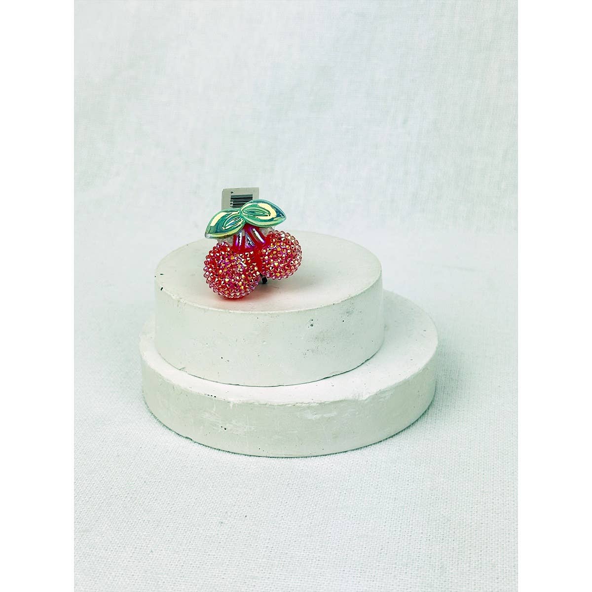 FRUIT Theme Flashing Light Party Rings - Winterberries