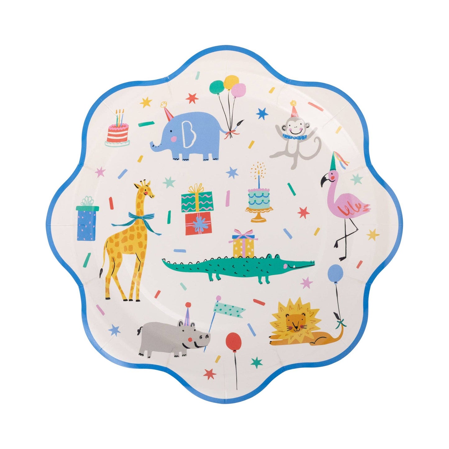 PLAML40 - Animal Party Plate - Winterberries