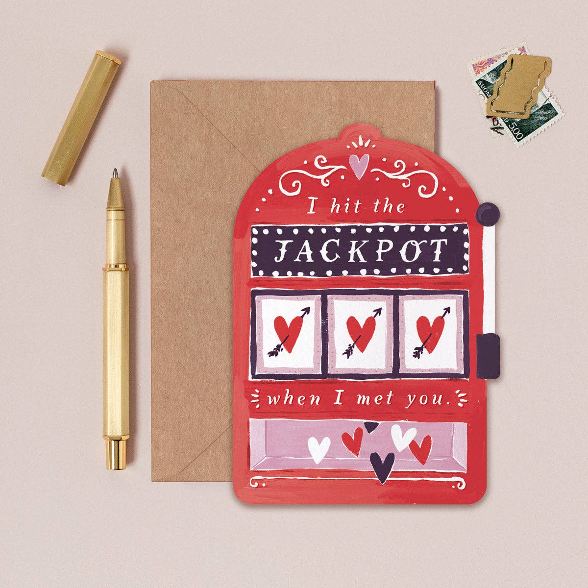 JACKPOT LOVE CARD - Winterberries