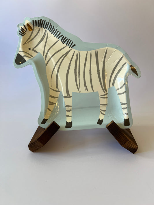 x8 Zebra Plates - Winterberries