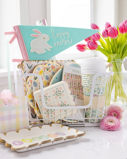 PLGBS90 - Spring Check Gift Bag Set - Winterberries