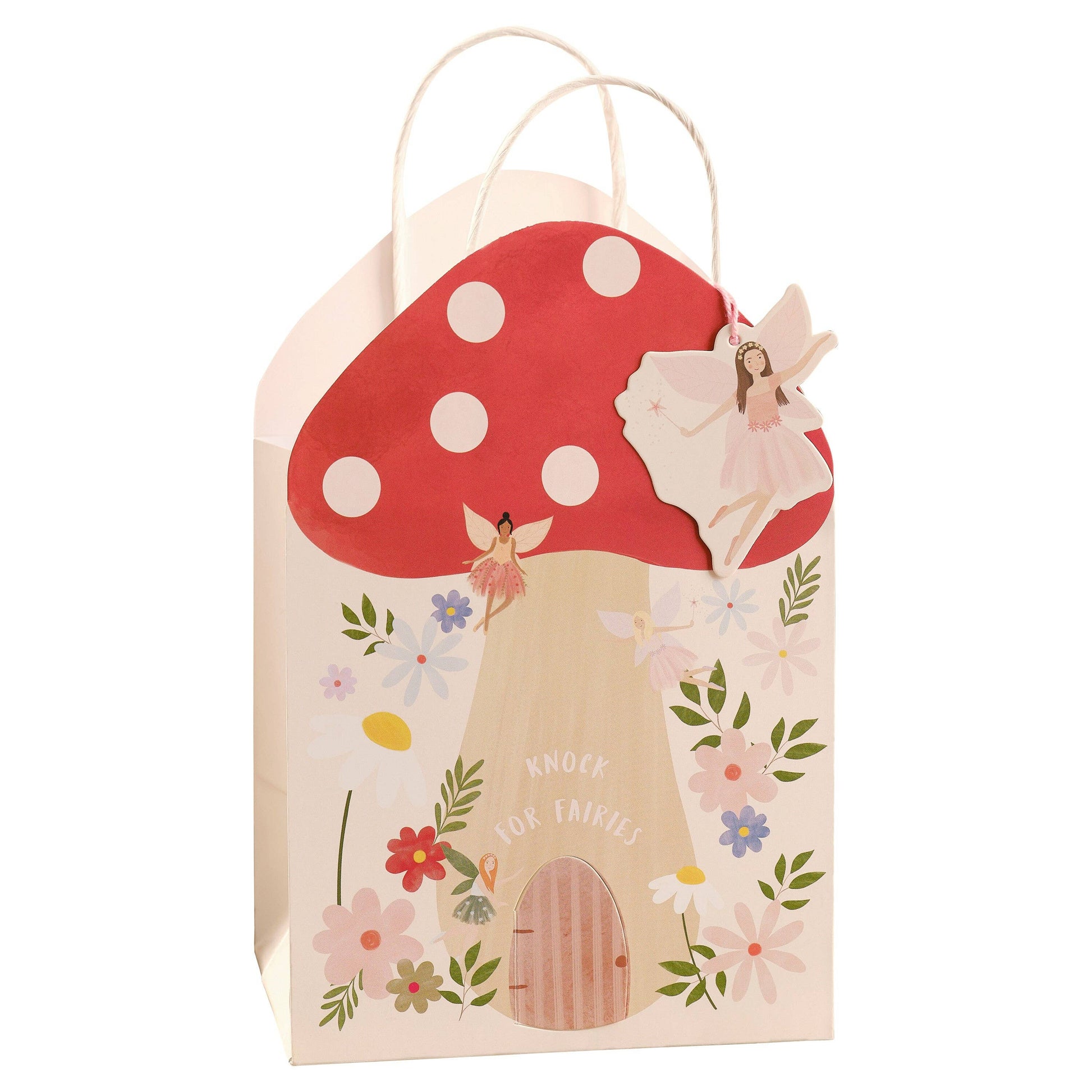 Toadstool Shaped Party Bags - Winterberries