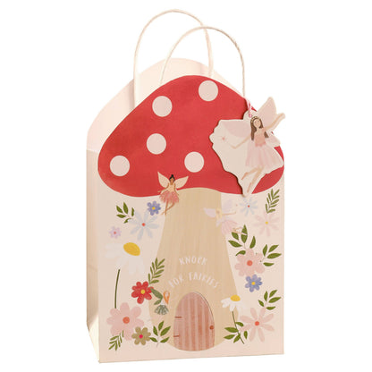 Toadstool Shaped Party Bags - Winterberries