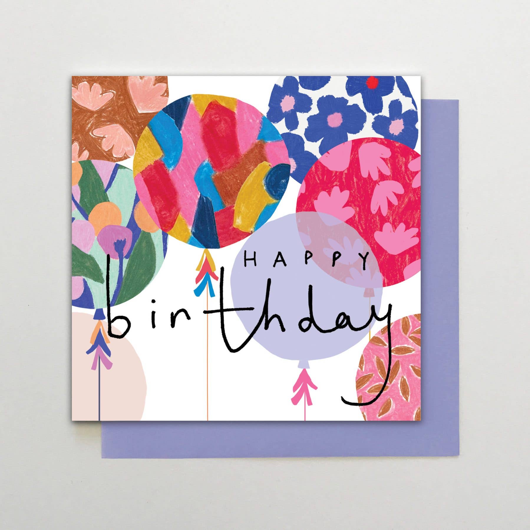 HA01 - Happy Birthday Balloons - Winterberries