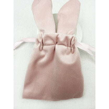 EASTER BUNNY EAR VELVET GIFT BAG