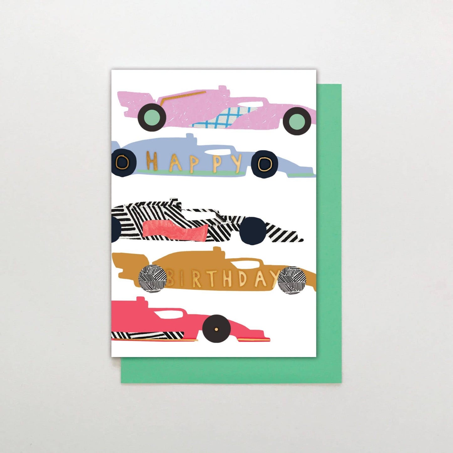 RB12 - Birthday Racing Cars - Winterberries