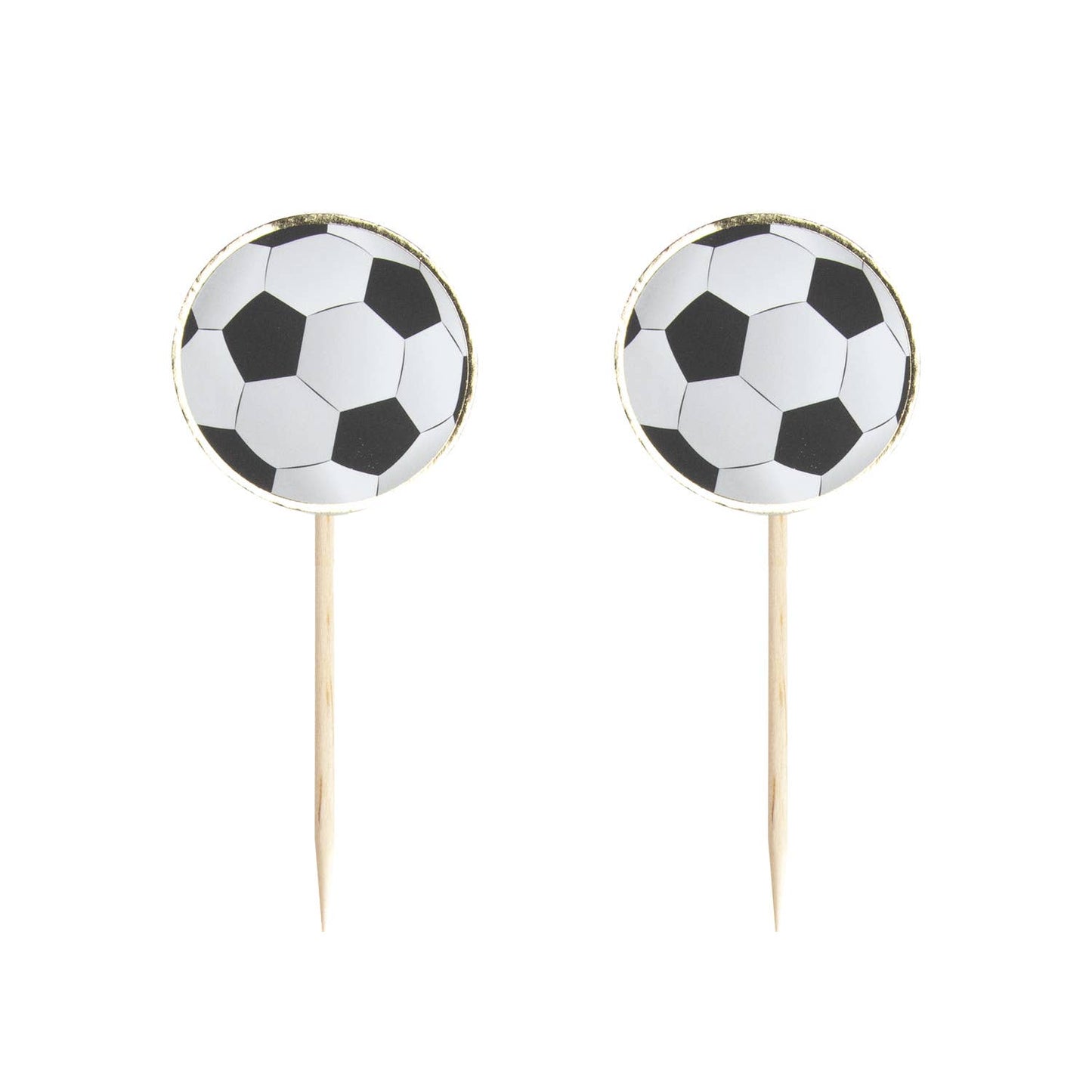 SOCCER COCKTAIL PICKS X 10 - Winterberries