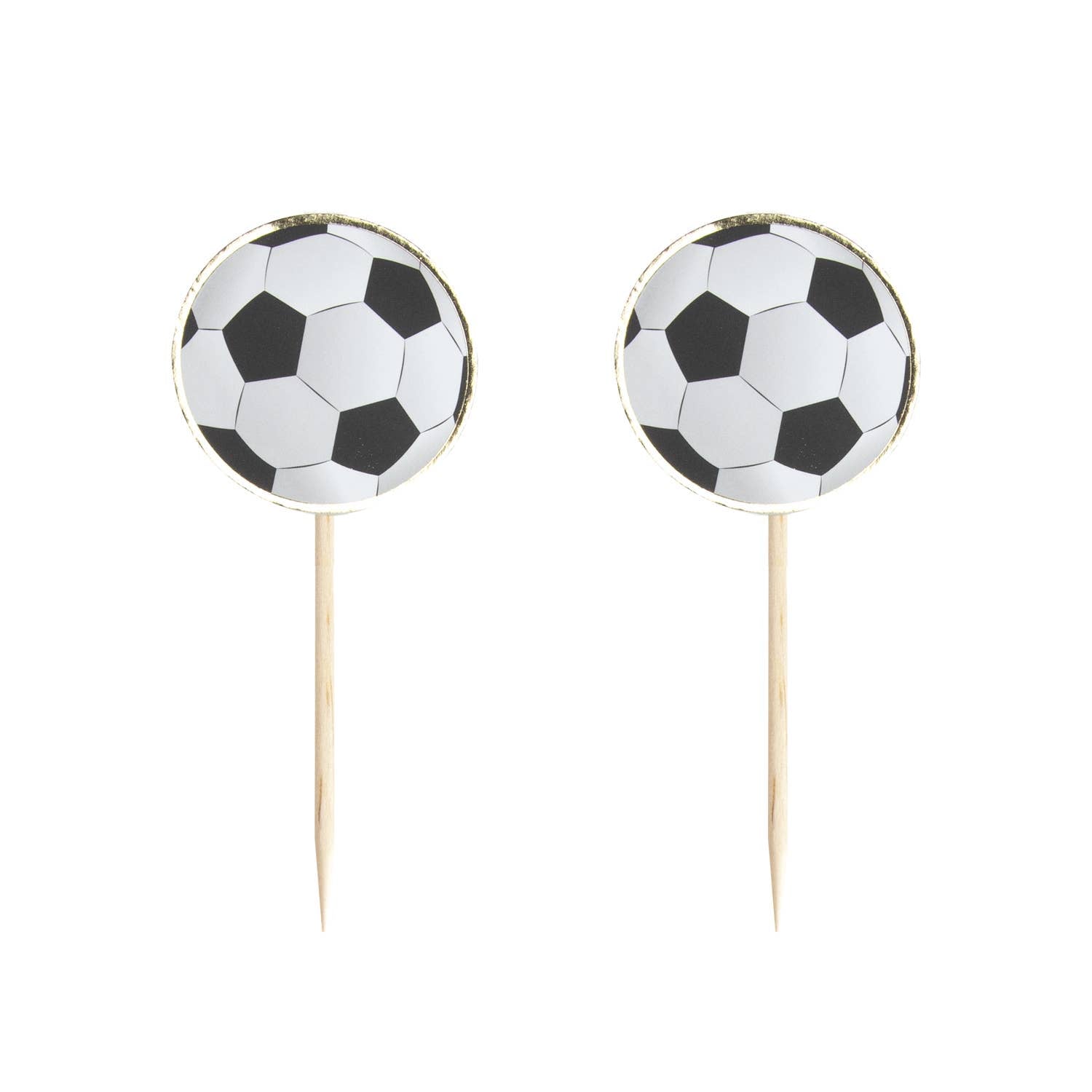 SOCCER COCKTAIL PICKS X 10 - Winterberries