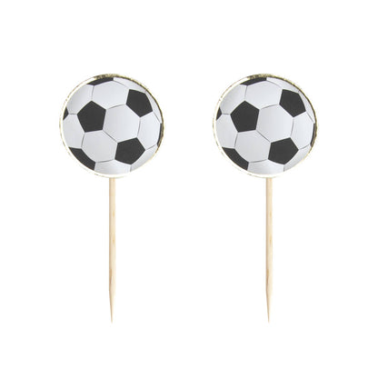 SOCCER COCKTAIL PICKS X 10 - Winterberries