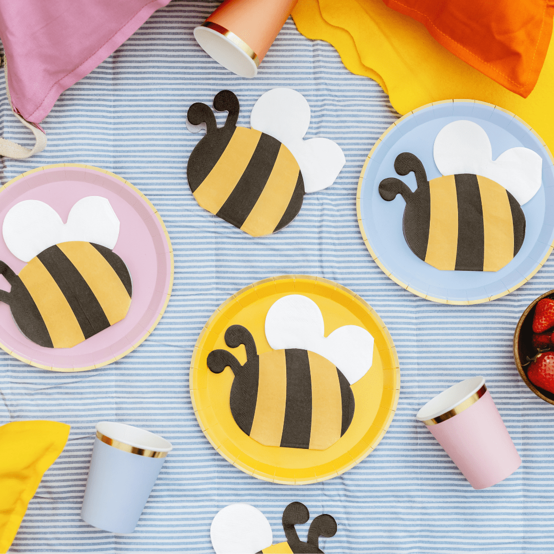 Partydeco Bee Party Napkins x 12