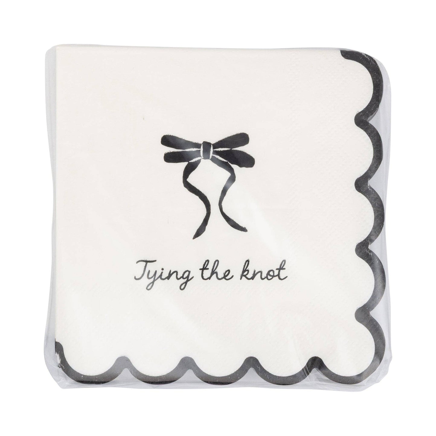 PLBLW36 - Tying the Knot Cocktail Napkin - Winterberries