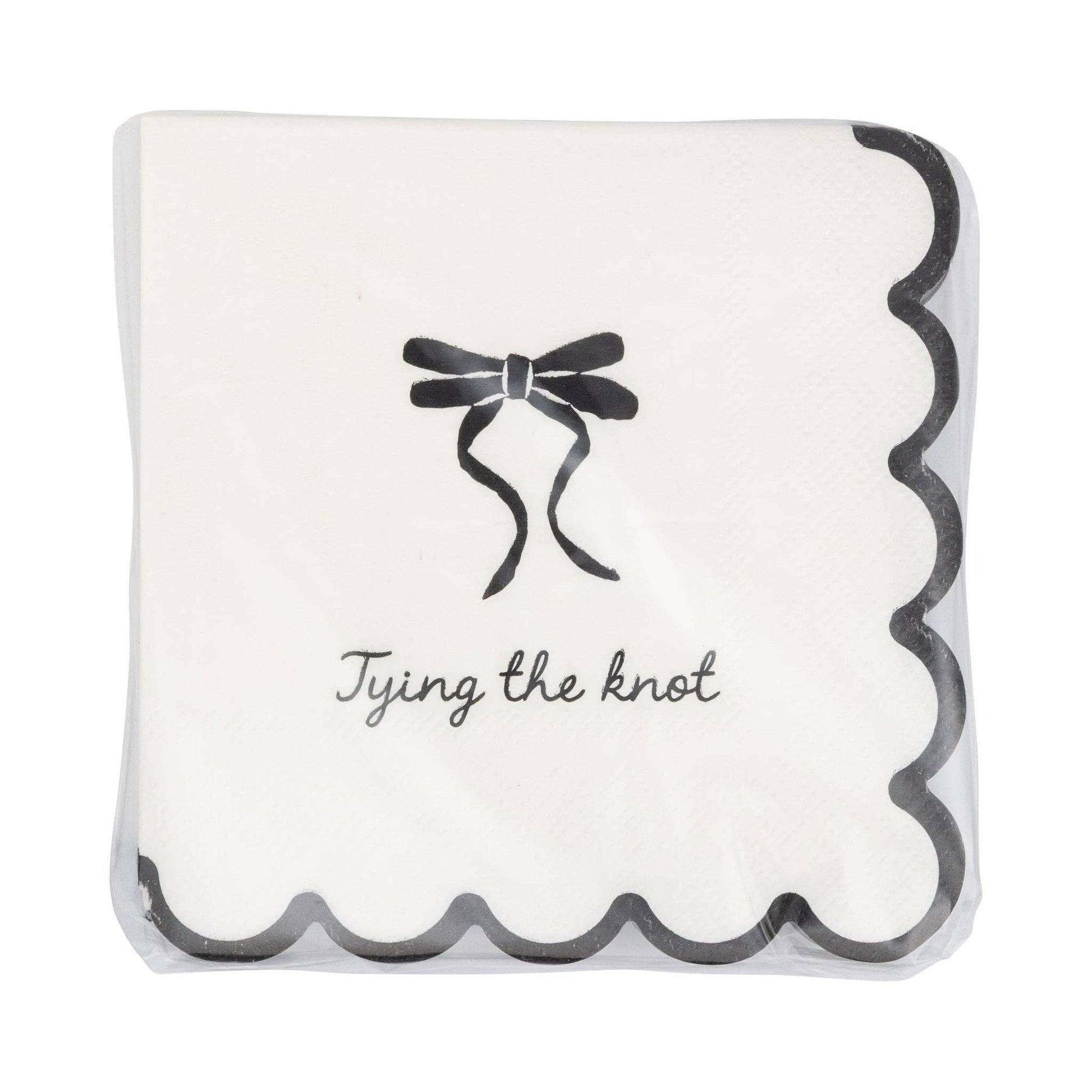 PLBLW36 - Tying the Knot Cocktail Napkin - Winterberries