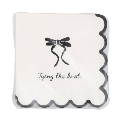 PLBLW36 - Tying the Knot Cocktail Napkin - Winterberries