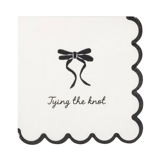 PLBLW36 - Tying the Knot Cocktail Napkin - Winterberries