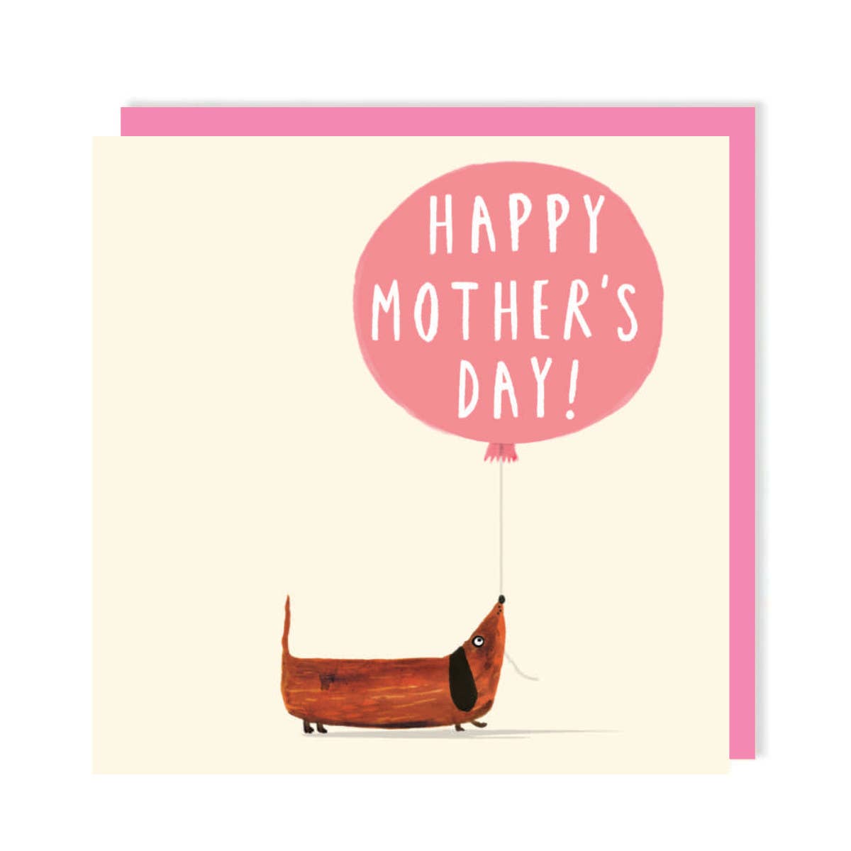 MOTHER'S DAY SAUSAGE DOG CARD