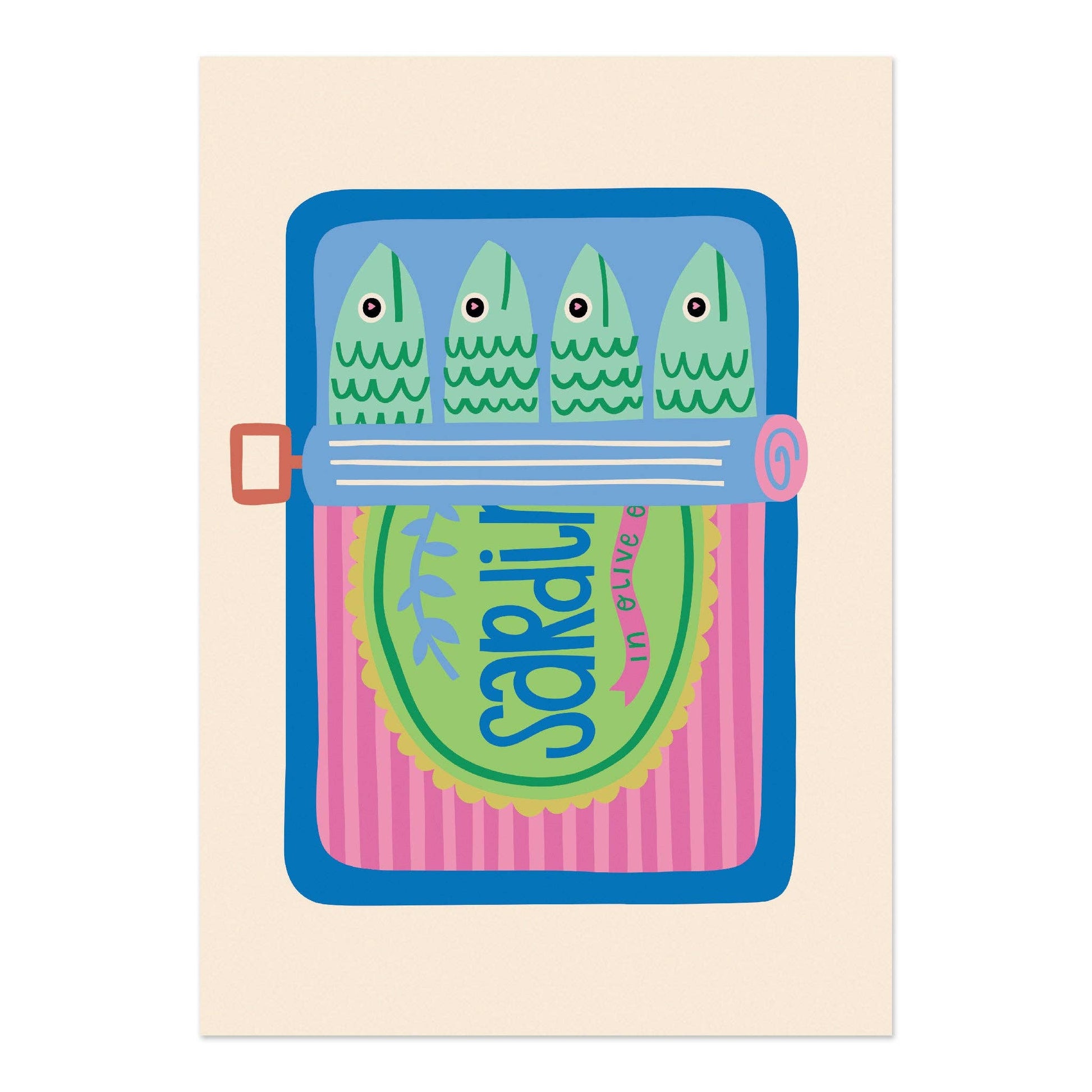 Sardines - Print (A4) - Winterberries