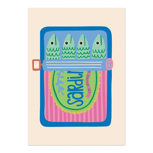 Sardines - Print (A4) - Winterberries